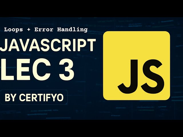JavaScript Lec 3 : Loops | FizzBuzz & Reverse Digits Interview Problems