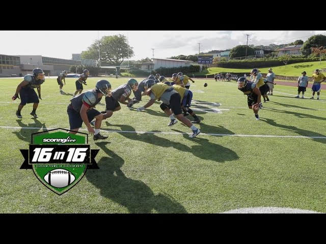 16in16 Football Preview: Punahou Buffanblu (2014)
