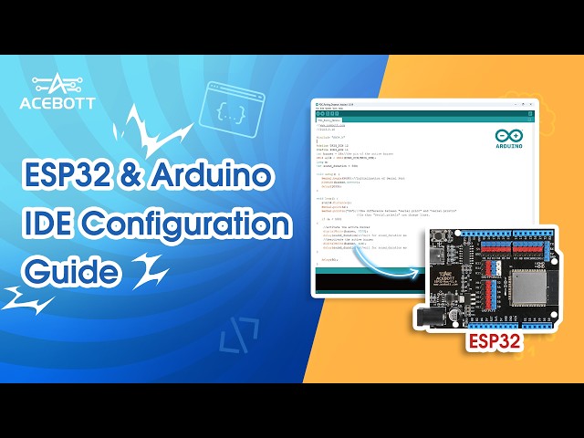 ESP32 for Beginners: Latest Arduino IDE Configuration Guide Step-by-Step | ACEBOTT