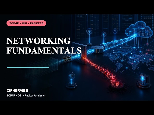 Networking Fundamentals: TCP/IP, OSI Model & Packet Analysis Explained