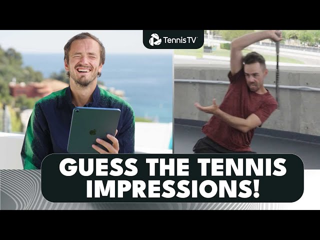 Tennis Player Impressions: The Players Themselves Watch and React!