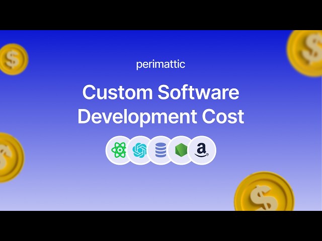 How Much Does Custom Software Development Cost