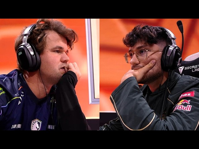 Magnus Carlsen SACRIFICES the ROOK to WIN IN THE ENDGAME Against Alireza Firouzja | EWC 2026