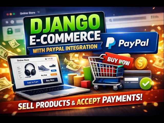 Django E-Commerce Website with PayPal Integration | Project Showcase
