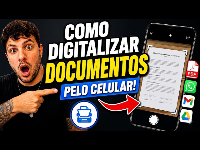 How to SCAN documents with your PHONE (FAST AND EASY)