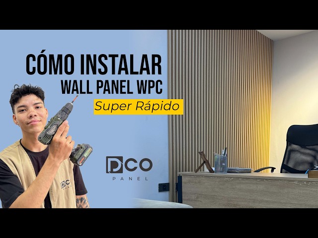 Cómo instalar Wall Panel Wpc Fácil y Rápido🛠️👷