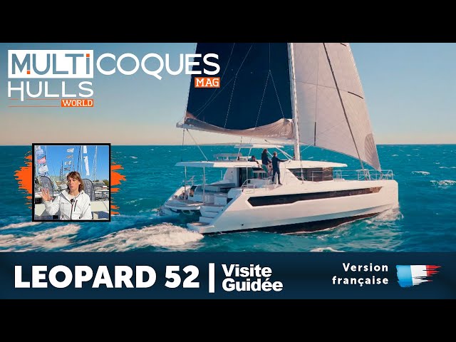 Leopard 52 Catamaran | Visite guidée | Multicoques Mag