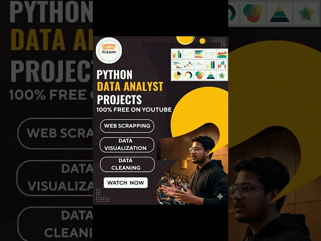 Python Data analytics project series live hai jaldi se check out karey #python #coding #shorts #ai