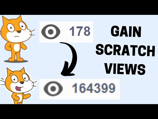 How to get MORE VIEWS on your SCRATCH PROJECTS - Scratch tips and Scratch hacks for LOTS of views