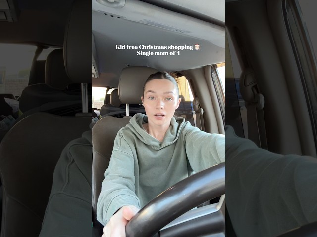 someone sent me $ for coffee and stocking stuffers 🫶🏻 #momof4 #singlemom #christmas #shopping