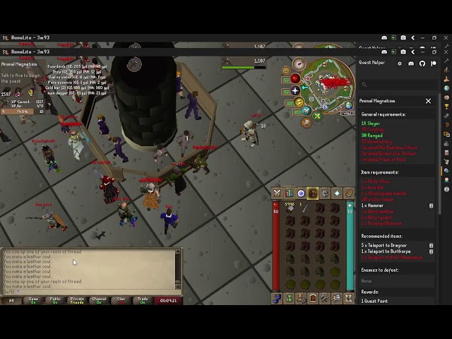 OSRS ALL QUEST DONE