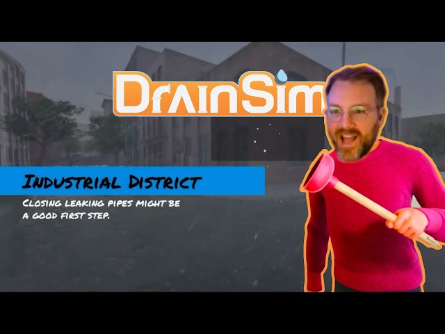 DrainSim Part 8 - Industrial District