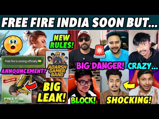 FREE FIRE INDIA SOON BUT...🥵, Garena New Rules 🥶, Fozyajay Bhai In Danger🤯, TSG Legend Account Block