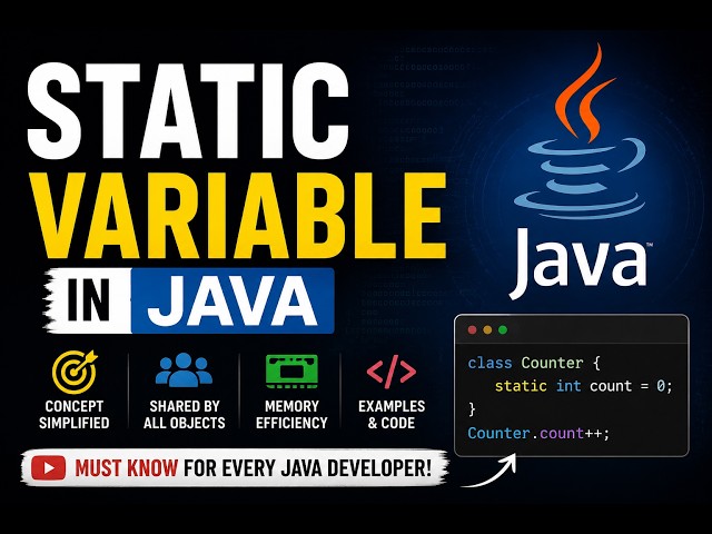 Static Variable In Java