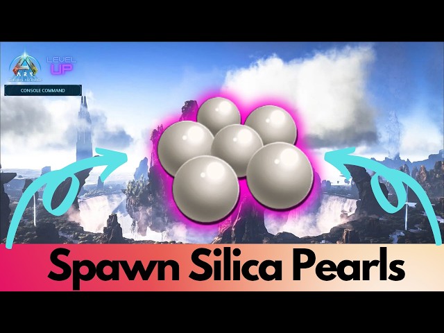 Silica Pearl Spawn Command | Ark Survival Ascended