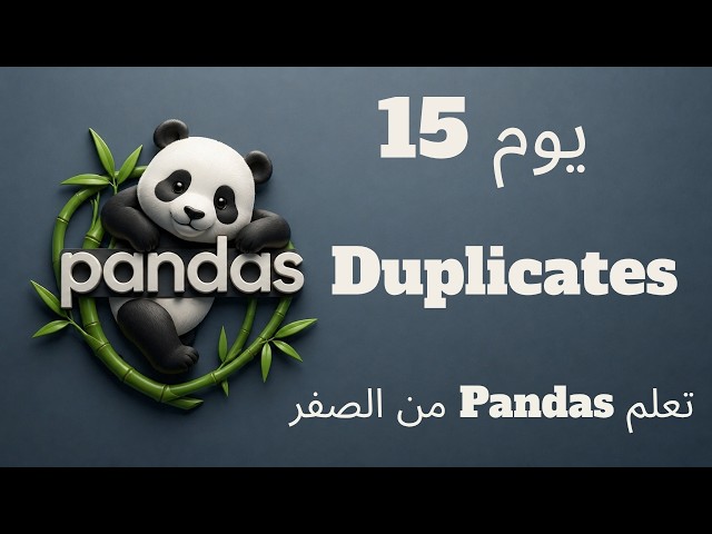 يوم 15: Duplicates | كورس Pandas من الصفر إلى الاحتراف