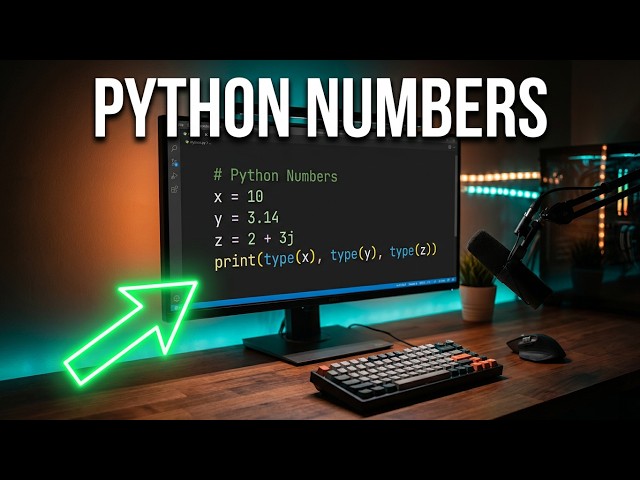 Python Integers, Floats & Complex Numbers | Python Fundamentals #3