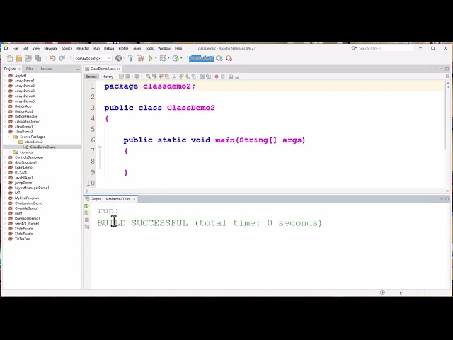 Creating a class in java using Netbeans IDE | OOP | Object Oriented Programming | Constructors
