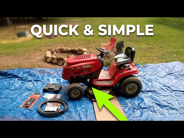 How to Replace an MTD 42" Mower Deck Belt (Quick & Simple Method)