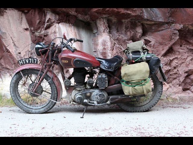 BSA M20 Tour South France 2015