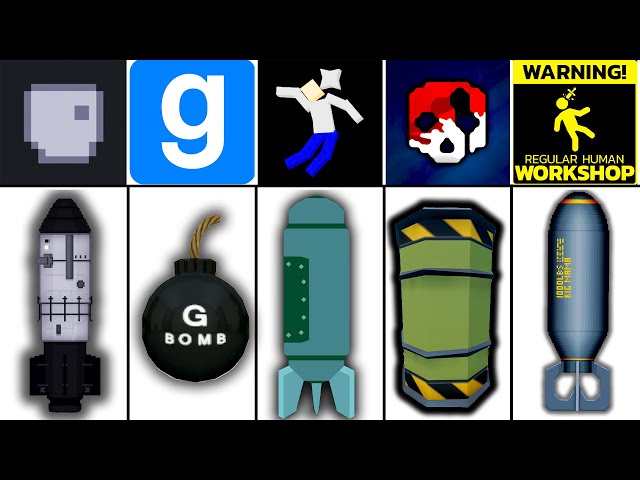 Which Ragdoll Game has the most powerful BOMBS?