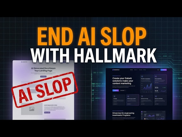 Hallmark's Secret: What Makes AI Design Actually Good
