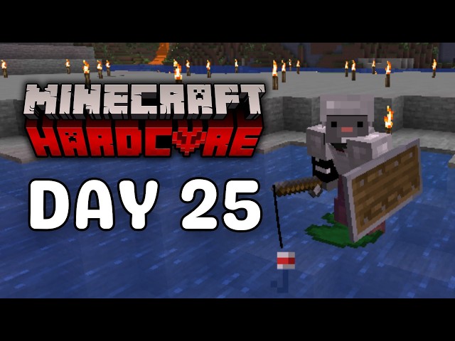 Playing Hardcore Minecraft - Daily Stream #23