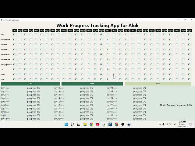 Building a Work Progress Tracker in Python & MySQL | Full Project Completion! 💻📊Untitled Project