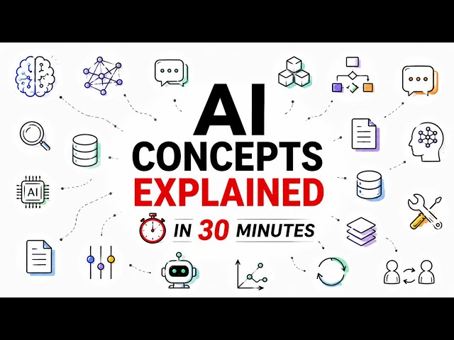 All AI concepts in 30 minutes