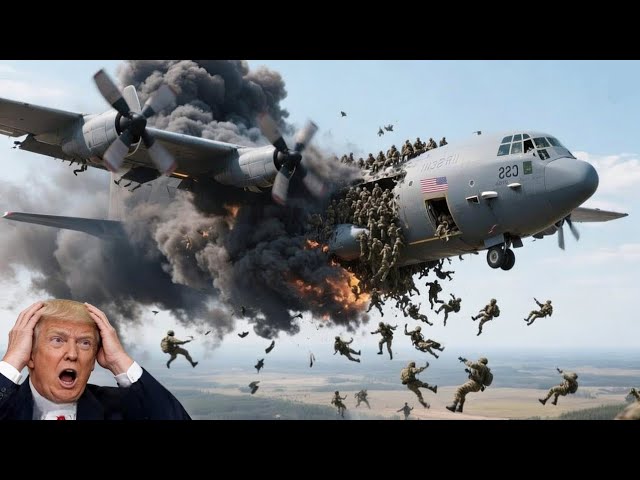 30 minutes ago:78 US C-130 aircraft carrying 3,000 troops were destroyed by Russian Su-57s.
