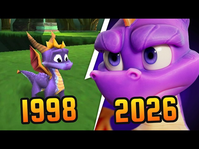 Evolution of Spyro the Dragon