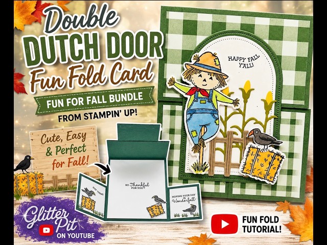 EASY Double Dutch Door Fun Fold Card