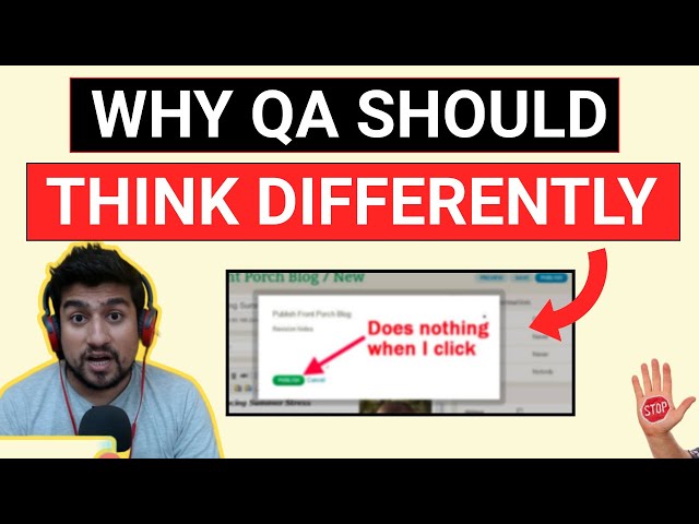 12 Ways Software Testers Think Differently From Others | How to become qa Engineer