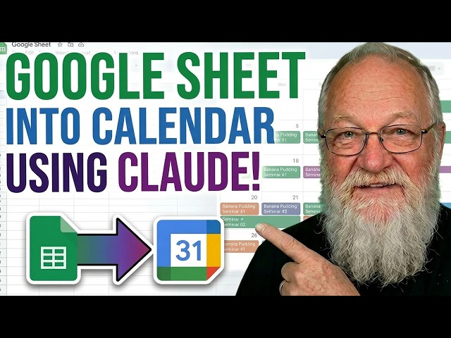 Using Claude to Import from Google Sheets into Google Calendars with App Script