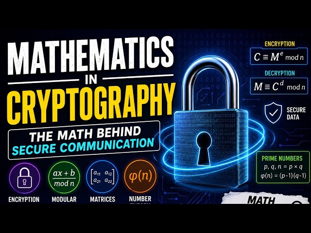 Cryptography & Mathematics | Amazing Student PPT Presentation  #maths #cryptography #education #stem