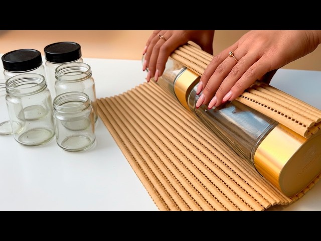 BEAUTIFUL!😍 GENIUS IDEAS FROM BATH MAT AND REGULAR CANS!🤩 DIY HOME DECOR FROM TRASH!