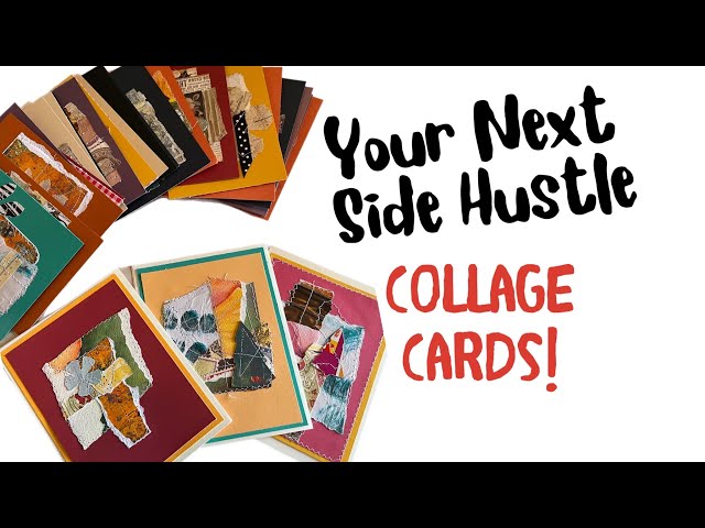 Watch This to Learn How to Make Money Selling Collage Cards!