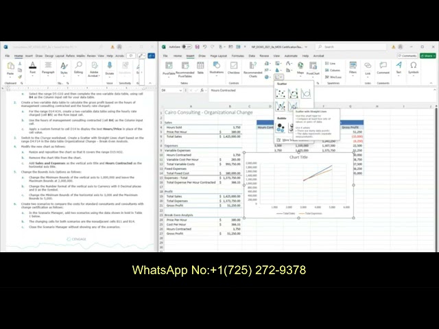 Excel module 8 Project C | NP EX365 2021 CT8c | NP Excel Module 8: SAM Critical Thinking Project 1c