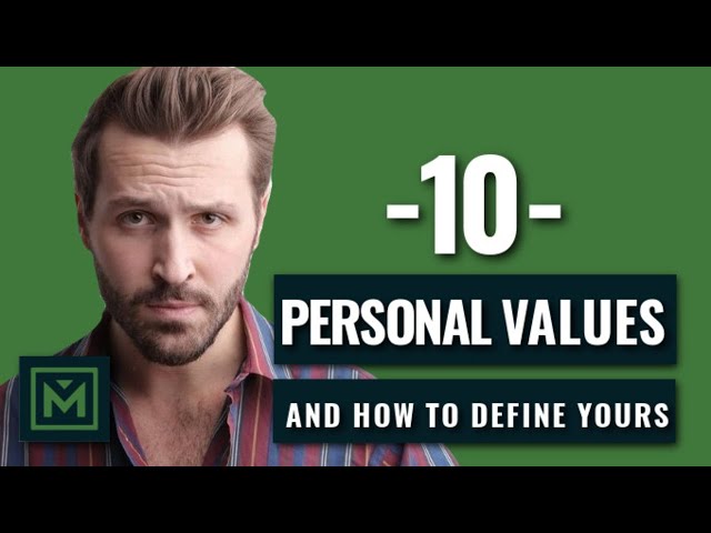 Why Every Man NEEDS Core Values + 10 Personal Values of History's Great Men
