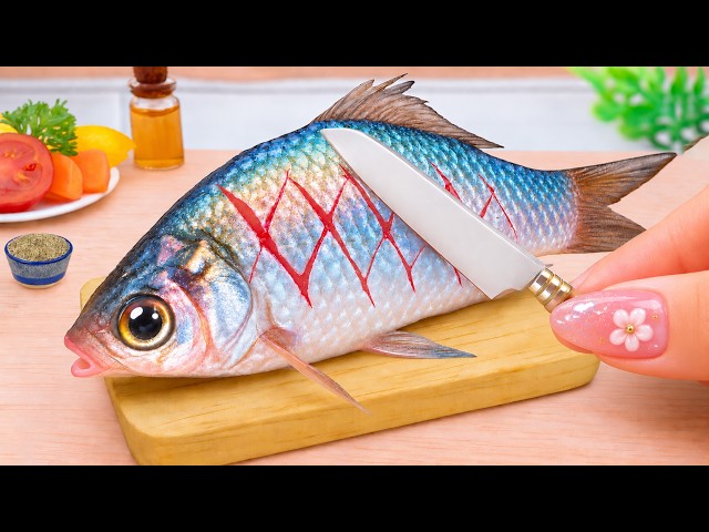 Catch and Cook Fish Tutorial 🐟 How to Make Fried Fish with Sweet Tomato Sauce | Petite Cooking