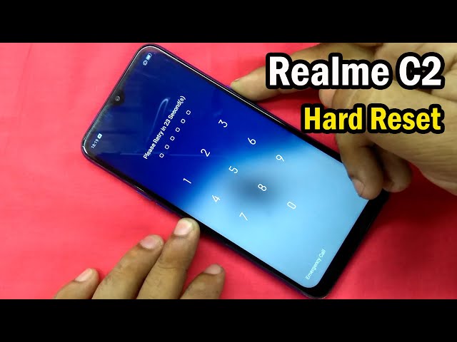 Realme C2 Hard Reset | Realme C2 (RMX1941) Screen Unlock/Pattern Unlock/Pin Password Without Pc ||