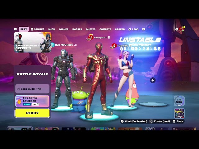 DYNAMAX ADVENTURES, AMONG US HIDE & SEEK, & FORTNITE BATTLE ROYALE!!! | Multiplayer Day