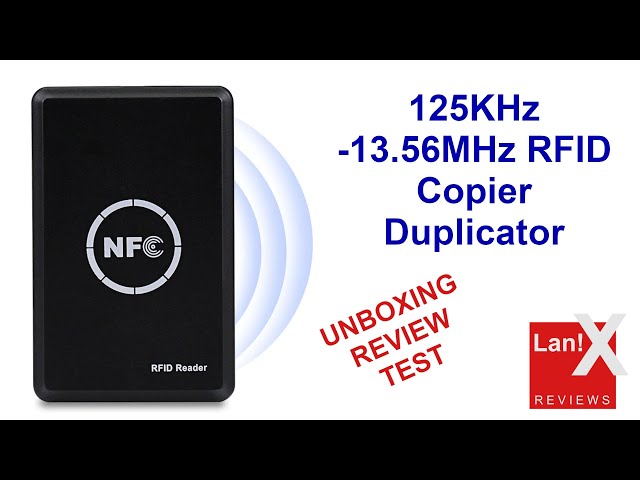 125KHz -13.56MHz RFID Copier Duplicator (Unbox/Review/Test)