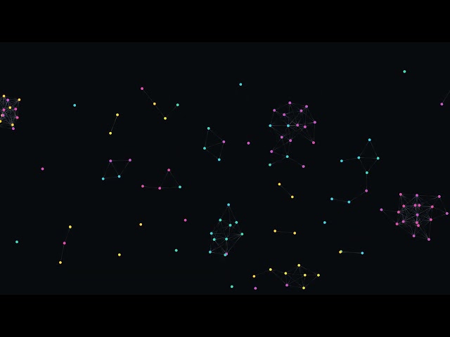 gluons at steady state in a 2D hypergraph
