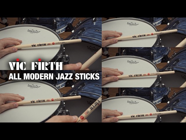 Vic Firth | All Modern Jazz Sticks Comparison