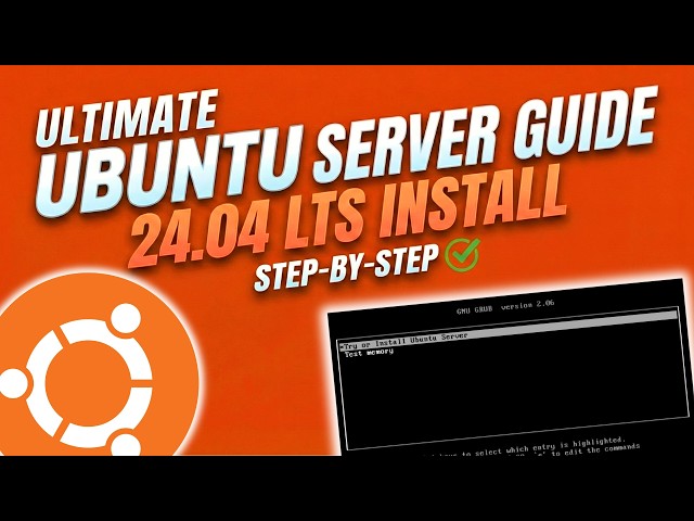 How to Install Ubuntu Server 24.04 LTS + SSH Setup