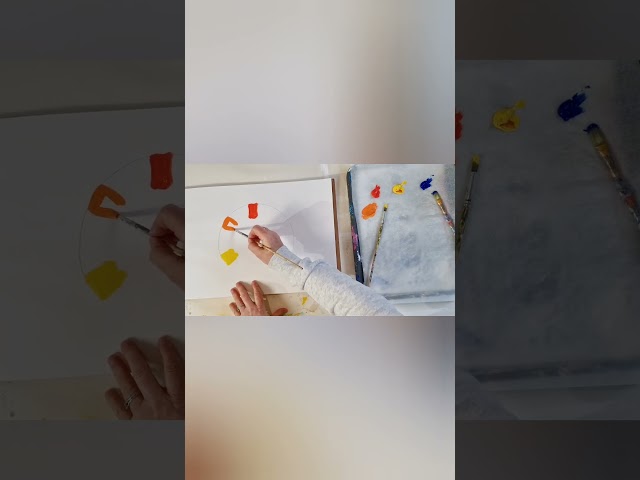 Why Your Colours Go Muddy (Fix It With This Colour Wheel) #painting #beginnerarttips #artinstruction
