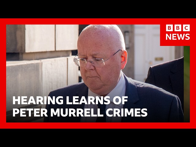 Live: Court to hear how former SNP chief Peter Murrell embezzled £400,000 | BBC News