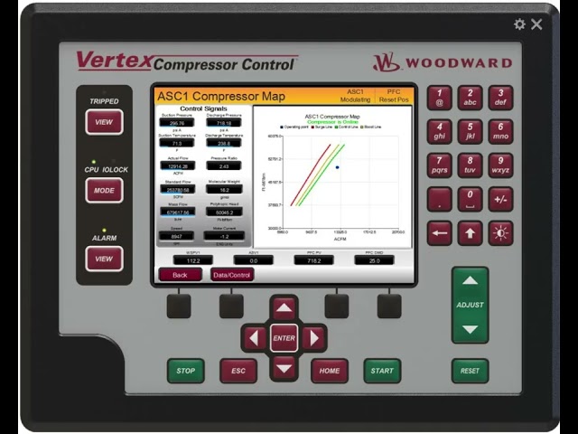 Woodward Vertex Compressor Control