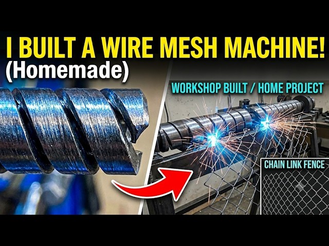 Homemade Wire Mesh Machine